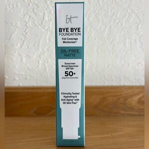 It Cosmetics Bye Bye Foundation Full Coverage Moisturizer - Medium Shade
